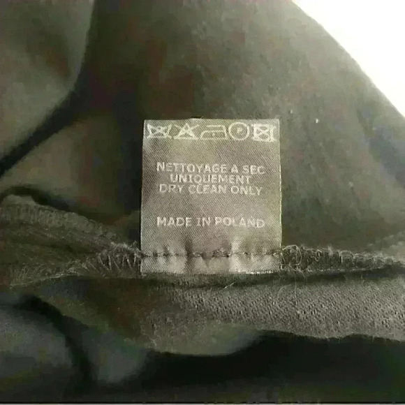 Isabel Marant Dress Mini Baddie Crew Neck  Short Sleeve Linen Blend Black - Picture 12 of 12